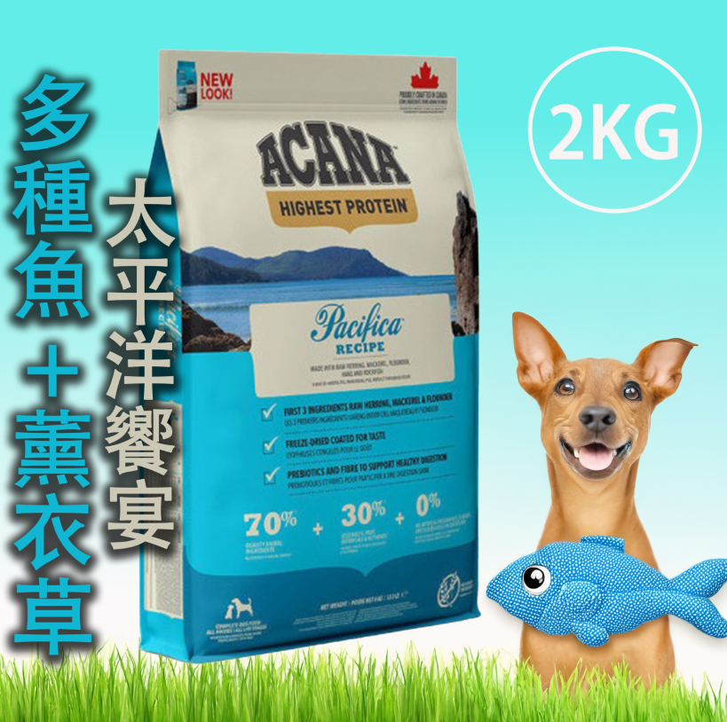 Acana 愛肯拿 無穀犬飼料-2KG系列