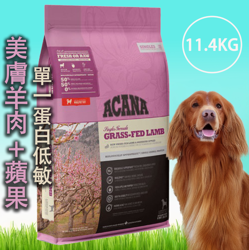 Acana 愛肯拿 無穀犬飼料-11.4KG系列