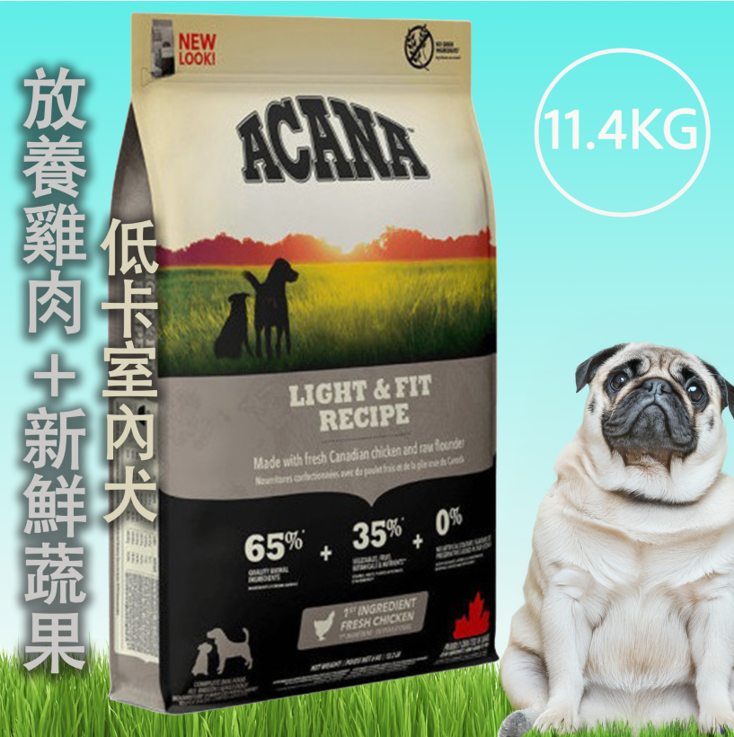 Acana 愛肯拿 無穀犬飼料-11.4KG系列