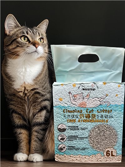 吶一口- 天然環保-仿礦型 豆腐貓砂-6L (2.5KG)